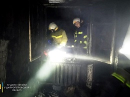 Под Днепром в своей квартире при пожаре погиб мужчина