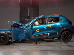 Два электромобиля Renault показали неудовлетворительные результаты в краш-тесте Euro NCAP