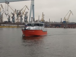 Новый катер для Госгидрографии построили в Николаеве (ВИДЕО)