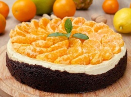 Простые новогодние рецепты: чизкейк с пряными мандаринами