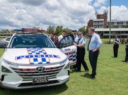 Австралийские полицейские будут ездить на водородном Hyundai