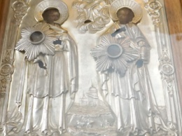 Впервые за 140 лет в Крыму вынесут из монастыря икону Святых Косьмы и Дамиана