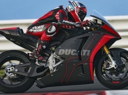 Электрический Ducati V21L MotoE прошел первые испытания на треке