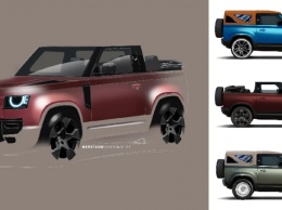 Heritage Customs построит пять кабриолетов Land Rover Defender