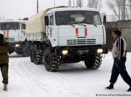 СММ ОБСЕ зафиксировала на Донбассе колонны российских грузовиков и военную технику