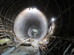 В Днепре продолжается строительство метрополитена (фото)