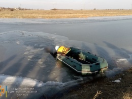 Смертельный лед: в Днепропетровской области утонул пенсионер