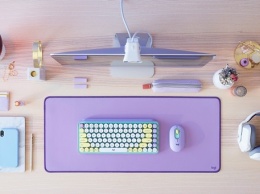 Logitech анонсировала для Украины цены клавиатуры и мышки пестрой серии POP