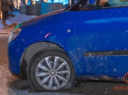 В Днепре на Яворницкого таксиста Bolt задули баллоном и порезали колесо из-за конфликта на дороге