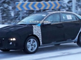 Новый Hyundai Accent замечен на испытаниях
