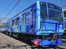 В Японии представили поезд на водородном топливе