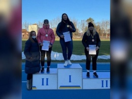 Спортсменка из Никополя завоевала золото на чемпионате Украины по легкоатлетическим метаниям