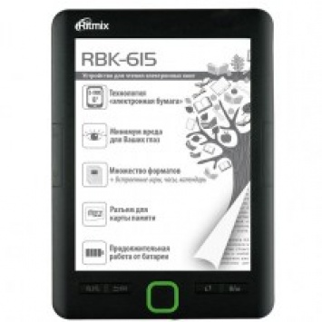 RBK-615 и RBK-675FL - новые электронные ридеры Ritmix
