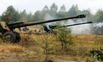 Террористы в зоне АТО применили ствольную артиллерию