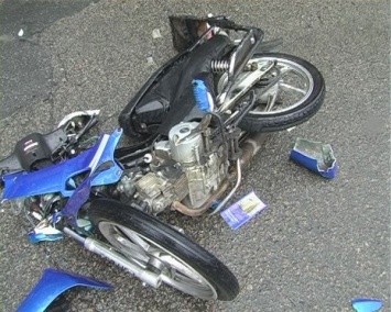 Мотоциклист попал в реанимацию после ДТП