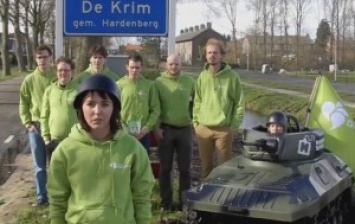 В Нидерландах накануне референдума по Украине "захватили" деревню Крым