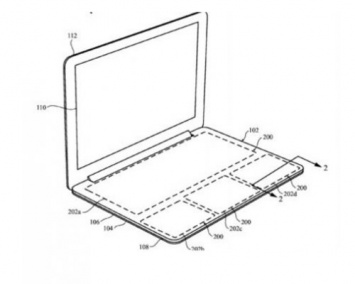 Apple запатентует идею создания ноутбука без клавиш