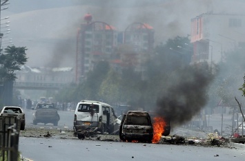 У базы жандармерии в Турции подорвали автомобиль