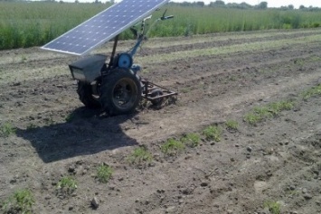 Трактор на солнечной энергии создал черниговский фермер