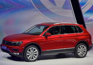 Продажи обновленного Volkswagen Tiguan в РФ начнутся в 2017 году