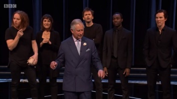 Принц Чарльз сыграл в юмористической сценке к 400-летию со дня смерти Шекспира
