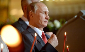 С праздником Пасхи православных россиян поздравил Владимир Путин