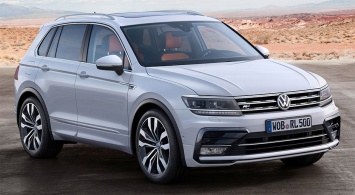 Новый VW Tiguan появится в России только в 2017 году