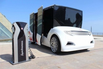 В Монако представлен первый электромобиль украинского производства