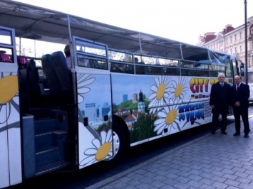 В Вильнюсе запустили туристические автобусы с украиноязычным гидом