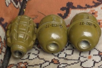 Под Славянском изъяли гранаты у волонтеров