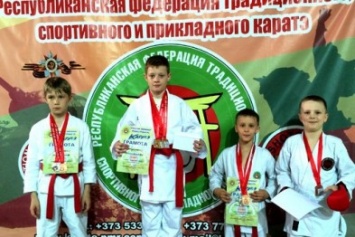 Юные каратисты Черноморска привезли 4 медали чемпионата Приднестровья (+фото)