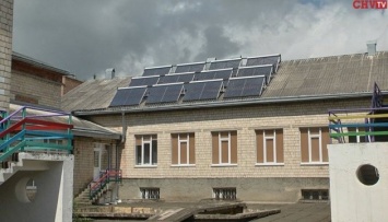 Детсад экономит благодаря солнечным коллекторам 150 тыс. гривен в год