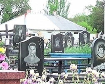 Кладбище боевиков "ДНР" (ФОТО)