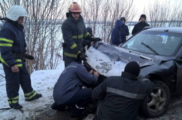 На Луганщине произошло ДТП с пострадавшим