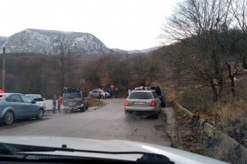 На горной дороге у Ай-Петри закрыли проезд