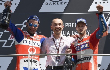 MotoGP: Клаудио Доменикали - об истинных причинах замены Лоренцо на Петруччи в Ducati