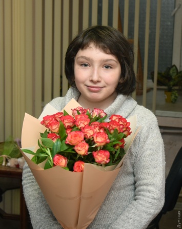 «Пойман с поличным», «Открытие созвездия Свиньи» и « меняневзяли». 9-летняя одесская художница открыла первую «персоналку»