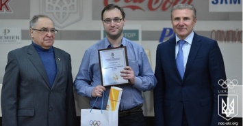 Президент НОК Украины Сергей Бубка в Киеве наградил николаевских журналистов