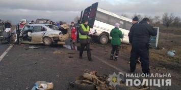 В аварии на трассе Одесса - Измаил погибла пассажирка маршрутки