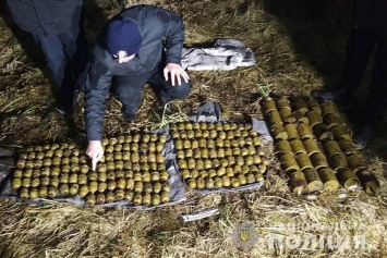 Житель Хмельницкой области нашел три мешка гранат