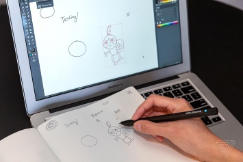 Умный скетчбук от Moleskine превращает выполненные от руки эскизы в изображение в Adobe Illustrator