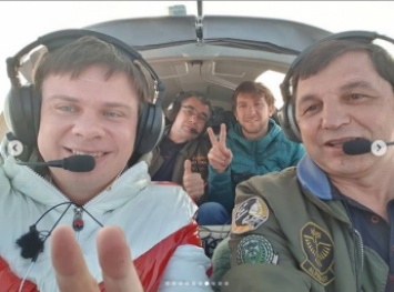 Ведущий Дмитрий Комаров едва не разбился на самолете, устанавливая рекорд