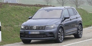 VW тестирует «заряженный» кроссовер Tiguan R