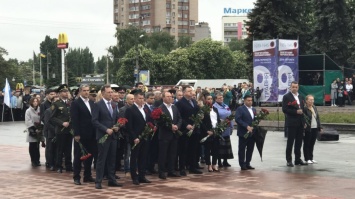 Оппозиционеры Полтавщины приняли участие в торжественных мероприятиях ко Дню Победы