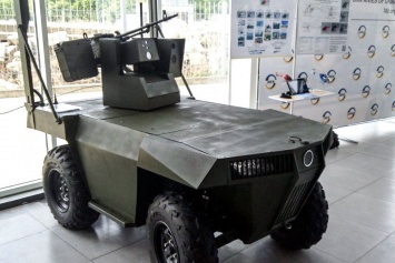 В Украине разработан боевой беспилотный внедорожник