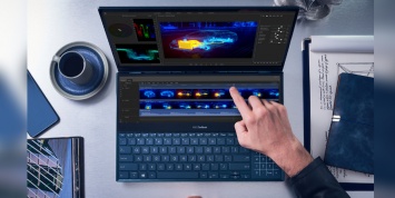 ASUS представил первый в мире ноутбук с двумя экранами