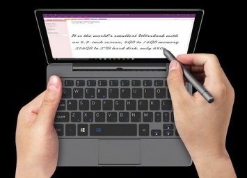 GPD Pocket 2 Max - компактный ноутбук 8,9" дисплеем 2560? 1600 по цене от $529