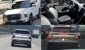 Hyundai Creta нового поколения засветился на тестах без камуфляжа