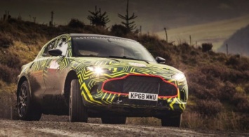 Компания Aston Martin опубликовала первый тизер нового кроссовера