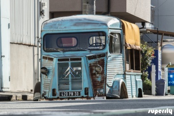 Шокирующий японский взгляд на старый фургон Citroen (фото)